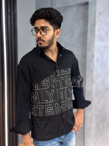 Oversized Imported Contrast shirts