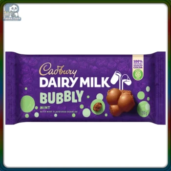 Cadbury Bubbly Slab Chocolate Mint 150g