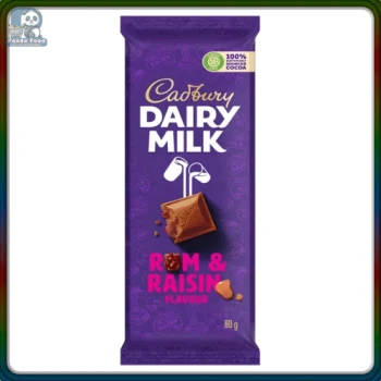 Cadbury Slab Chocolate Rum & Raisins 80g