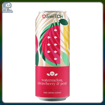 Switch Watermelon Strawberry & Pear Energy Drink 500ml