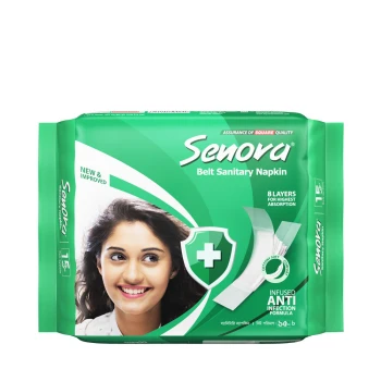 Senora Sanitary Napkin (Belt) 15 pcs