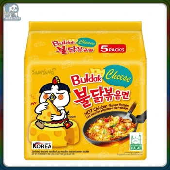 Samyang Buldak Cheese Ramen Noodles 140g x 5Packs