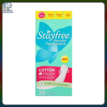 STAYFREE Pantyliners Cotton 20's