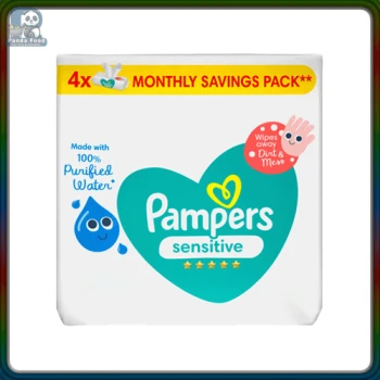 PAMPERS Sensitive Protect 56 Wipes x 4 Pack