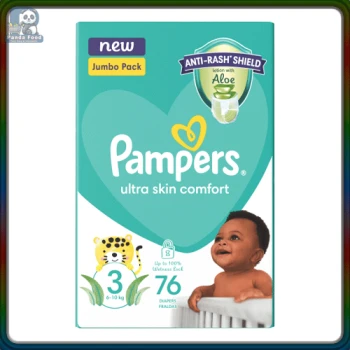 PAMPERS NAPPIES Jumbo Pack Size-3 76's