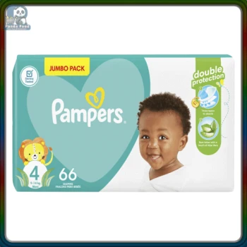 PAMPERS Baby Nappies Jumbo Pack Size 4 66's