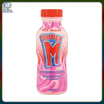 Clover Super M Strawberry Flavoured Milk 300ml