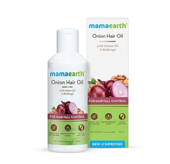 Mamaearth Onion Hair Oil for Hair Fall Control 150ml