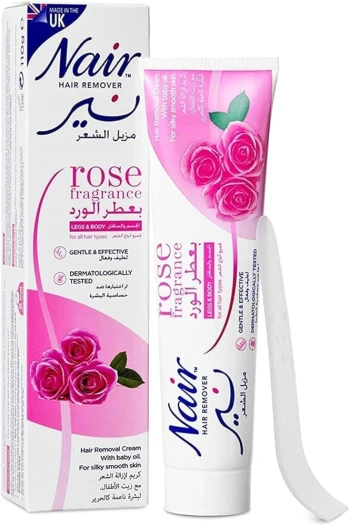 Nair Hair Removal Cream Rose Fragrance 110g