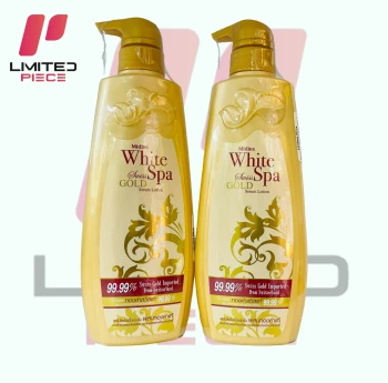 MISTINE WHITE SPA GOLD SERUM LOTION-400 ML