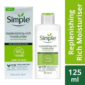 SIMPLE REPLENISHING RICH MOISTUERISER-125ML