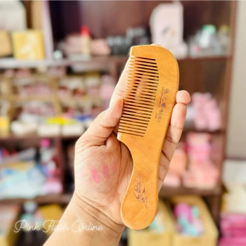 Wooden Comb ( with handle)