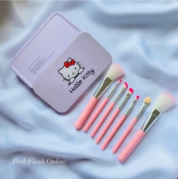 Hello Kitty Brush set - 7pc with box