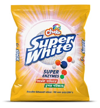 Chaka Super white Detergent powder 500Gm