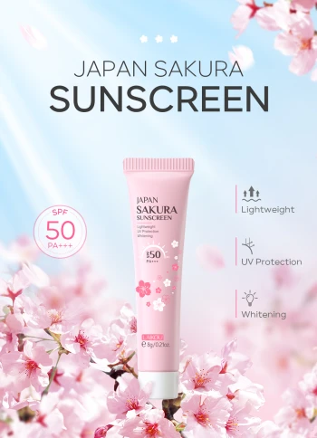 Laikou Japan Sakura WHITENING Sunscreen