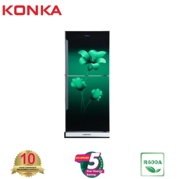 KONKA Refrigerator-KRT-165GB-Green Lily-2-Door, Upper Freezer (165