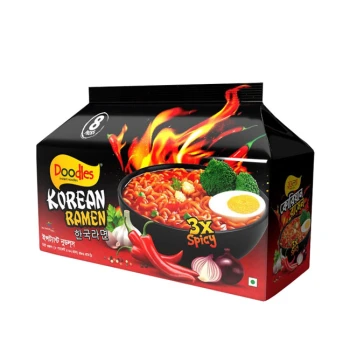 Doodles Instant Noodles Korean Ramen-(496gm X 8Pcs)