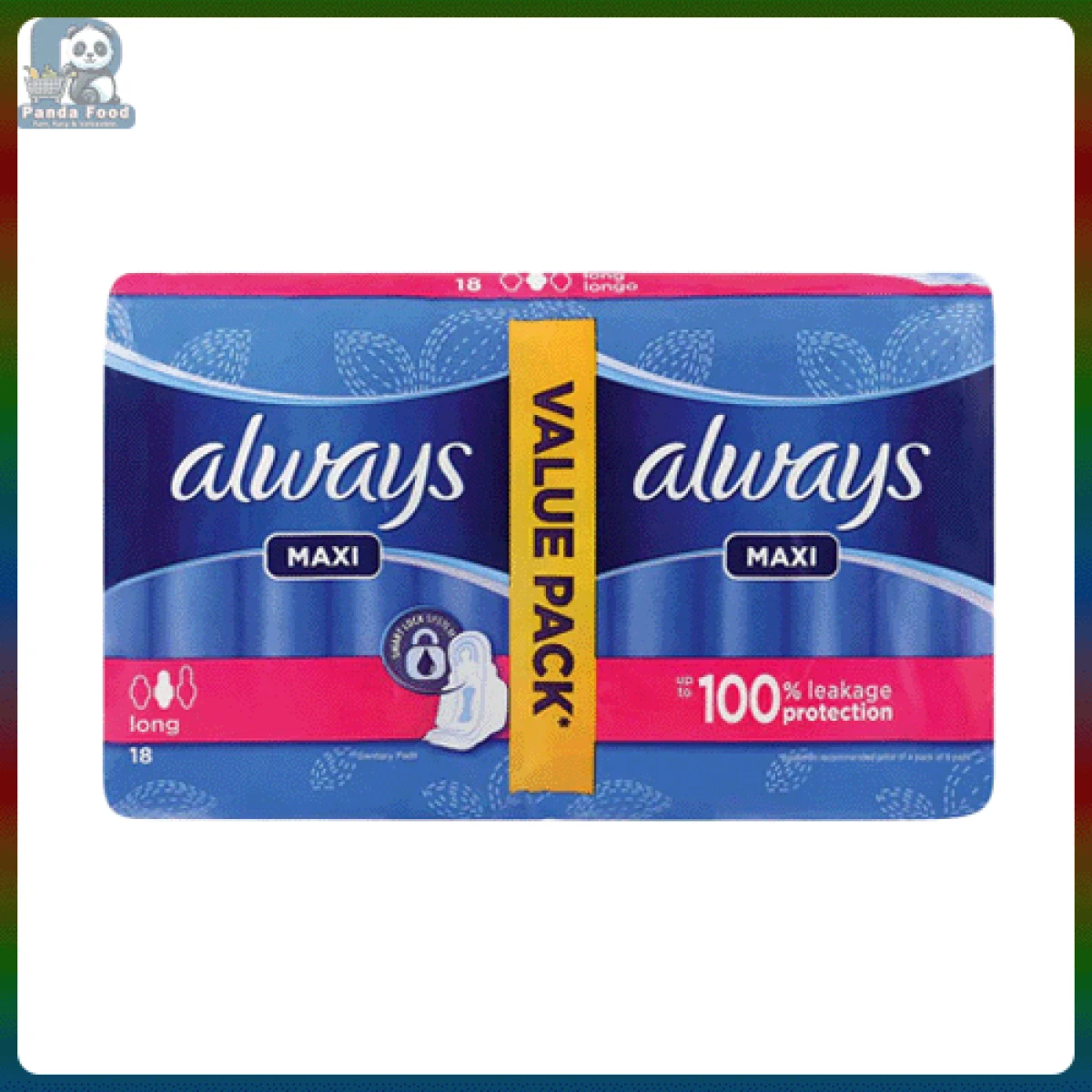 Always Sanitary Pads Maxi Long Duo 18's