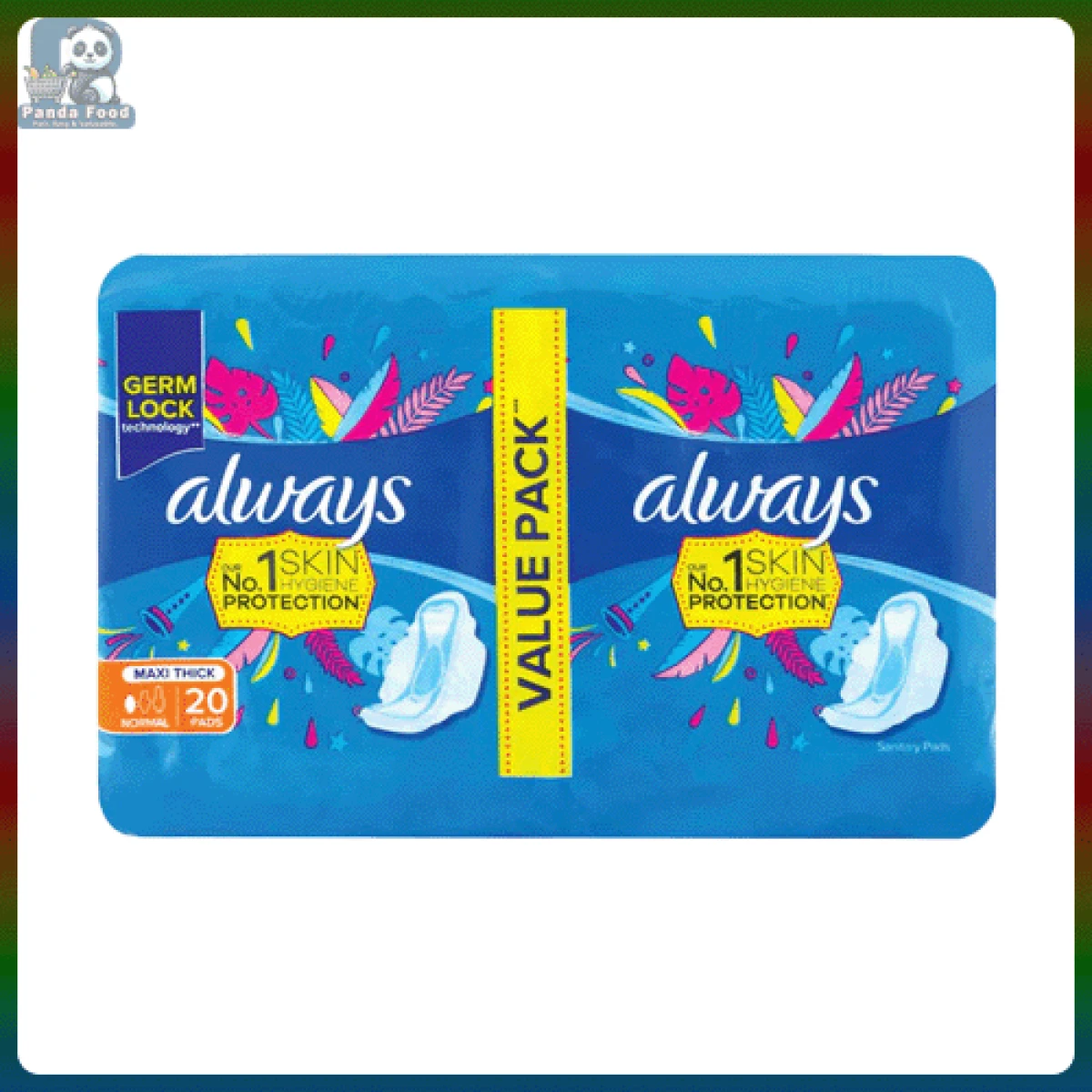 Always Sanitary Pads Maxi Normal Duo 20's