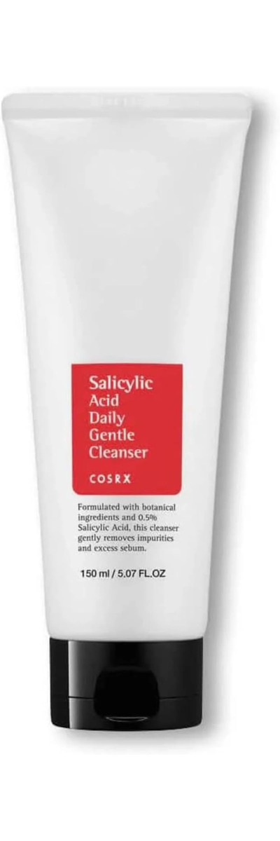 COSRX Salicylic Acid Daily Gentle Cleanser for Acne & Pimples